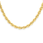 Ottoman Treasure Close Out- 9K Yellow Gold Diamond Cut Fancy Necklace (Size - 24) Gold Wt. 14.50 Gms_8613733