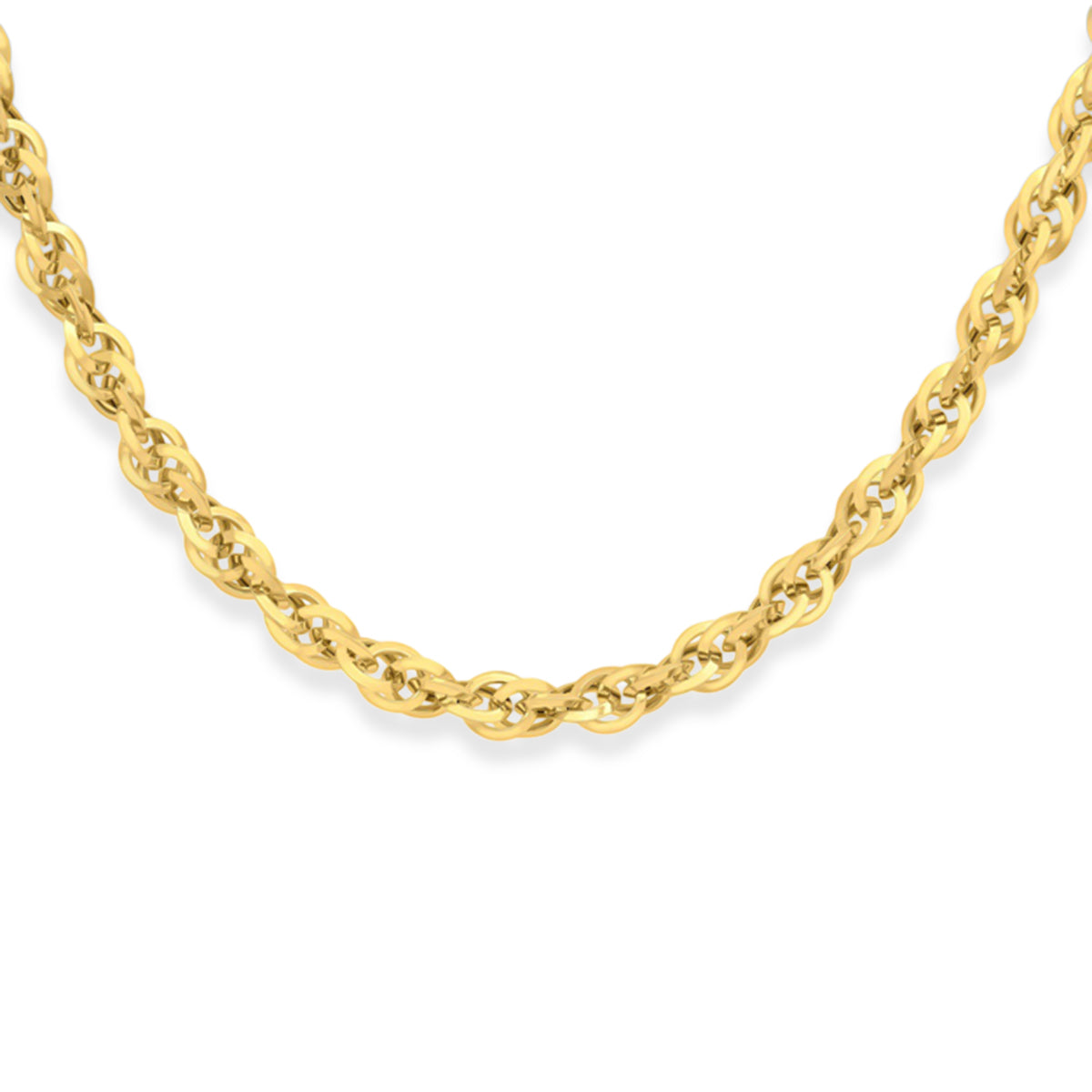 Ottoman Treasure Close Out- 9K Yellow Gold Diamond Cut Fancy Necklace (Size - 24) Gold Wt. 14.50 Gms 8613733 0