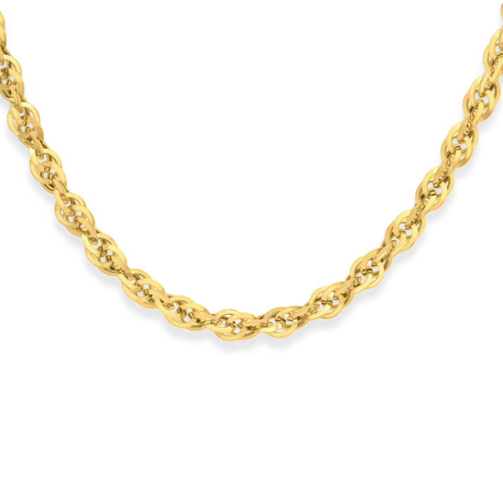 Ottoman Treasure Close Out- 9K Yellow Gold Diamond Cut Fancy Necklace (Size - 24) Gold Wt. 14.50 Gms 8613733 1
