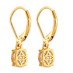 D'Joy - GRA Certified (D-VVS1) Moissanite Solitaire Drop Earring with Lever Back in Yellow Gold Plated Sterling Silver 1.88 Ct._8614375_4