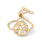 D'Joy - Moissanite Adjustable Filigree Ring in Yellow Gold Plated Sterling Silver_8615736