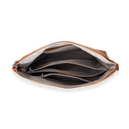 Genuine Leather Slouchy Convertible Shoulder & Crossbody Bag - Tan_8615742_4