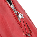Womens Genuine Leather Slouchy Hobo Convertible Shoulder & Crossbody Bag - RED_8615744_5