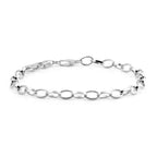 Sterling Silver Romy Chain Bracelet (Size - 7.5) with Lobster Clasp_8616374