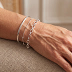 Sterling Silver Romy Chain Bracelet (Size - 7.5) with Lobster Clasp_8616374_2