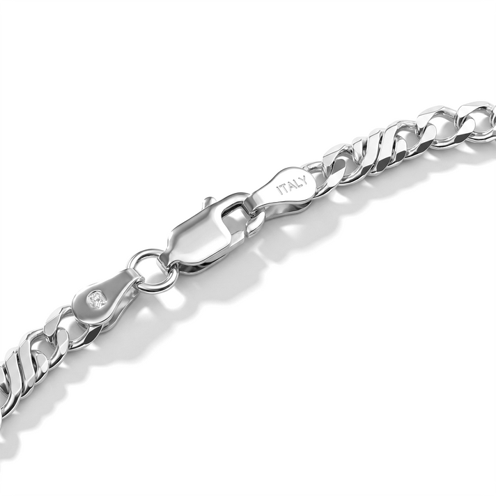 Sterling Silver Love Knot Bracelet (Size - 7.5) with Lobster Clasp 8616378 2