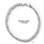 Sterling Silver Love Knot Bracelet (Size - 7.5) with Lobster Clasp_8616378_3