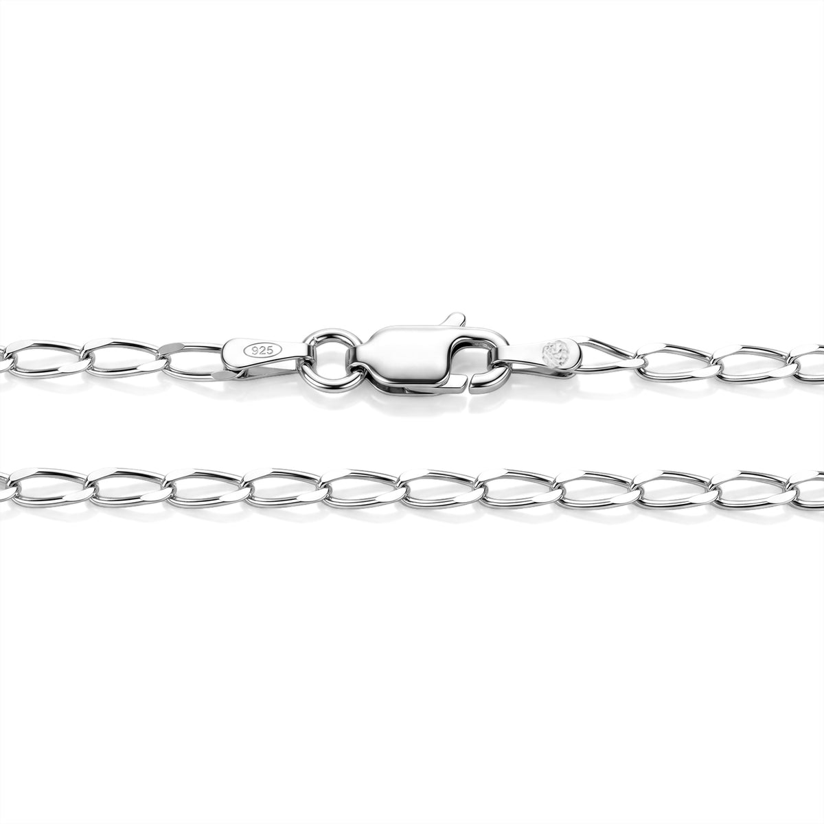 Sterling Silver Grumetta Rada Necklace (Size - 20) with Lobster Clasp V32590729 3