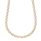 Yellow Gold Plated Sterling Silver Grumetta Rada Necklace (Size - 20) with Lobster Clasp_8616386