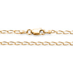 Yellow Gold Plated Sterling Silver Grumetta Rada Necklace (Size - 20) with Lobster Clasp_8616386_3