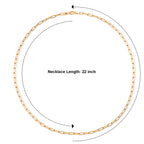 BIGGEST JCK CLOSEOUT DEAL - Yellow Gold Plated Sterling Silver Paperclip Necklace (Size - 22) with Lobster Clasp, Silver Wt. 11.64 Gms_8616413_3