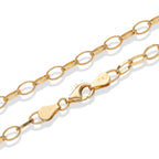 Yellow Gold Plated Sterling Silver Romy Necklace (Size - 20), Silver Wt. 10.50 Gms_8616435_2