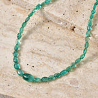 Rhapsody 950 Platinum AAAA Zambian Emerald Necklace (Size - 18), Platinum Wt.1.3 Gms  45.000  Ct._8616760_2