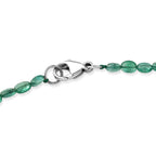 Rhapsody 950 Platinum AAAA Zambian Emerald Necklace (Size - 18), Platinum Wt.1.3 Gms  45.000  Ct._8616760_4