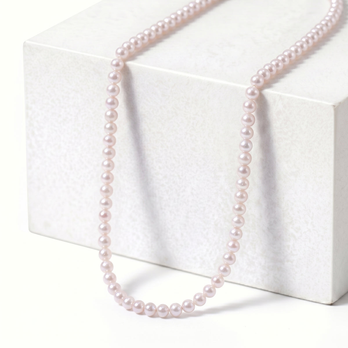 AAA High Lustre Japanese Akoya Pearl Necklace (Size - 20) in Yellow Gold Sterling Silver with Magnetic Lock V32522378 3