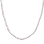 Rare Find - AAAA Akoya Pearl Necklace (Size - 20+2 Ext) in Yellow Gold Plated Sterling Silver_8617741