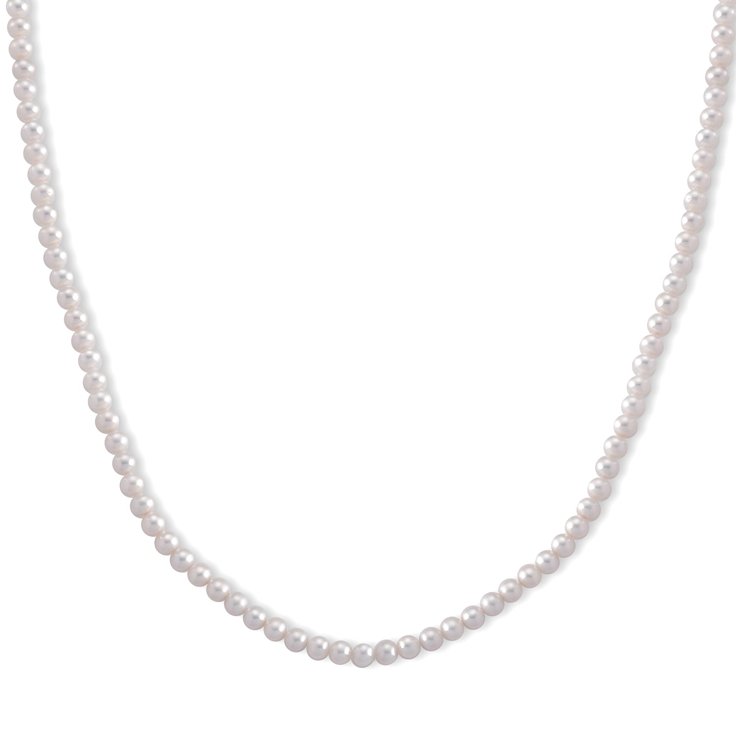 Rare Find - AAAA Akoya Pearl Necklace (Size - 20+2 Ext) in Yellow Gold Plated Sterling Silver 8617741 0