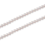 Rare Find - AAAA Akoya Pearl Necklace (Size - 20+2 Ext) in Yellow Gold Plated Sterling Silver_8617741_3