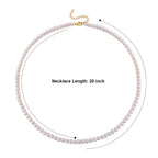 Rare Find - AAAA Akoya Pearl Necklace (Size - 20+2 Ext) in Yellow Gold Plated Sterling Silver_8617741_5