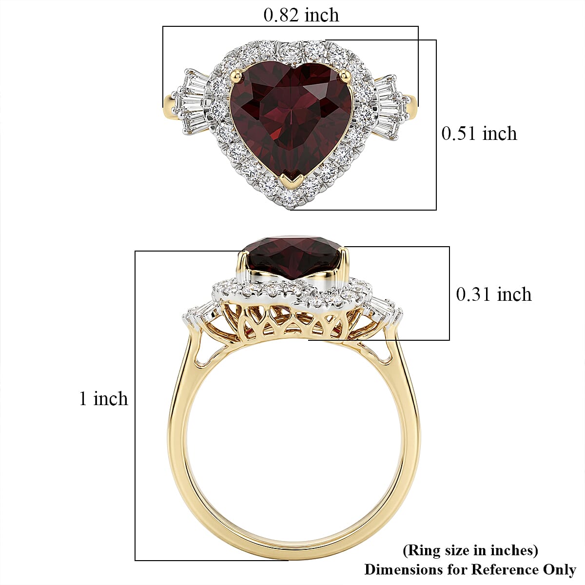 Certified and Appraised LUXURIANT AAA Colour Change Garnet, Lab Grown Diamond GH, SI Main Stone With Surrounding Stone Ring in 10K Yellow Gold , Gold Wt.3.25 Gms  3.040  Ct. 8620440 6
