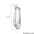 Sterling Silver Hoop Earring with Clasp