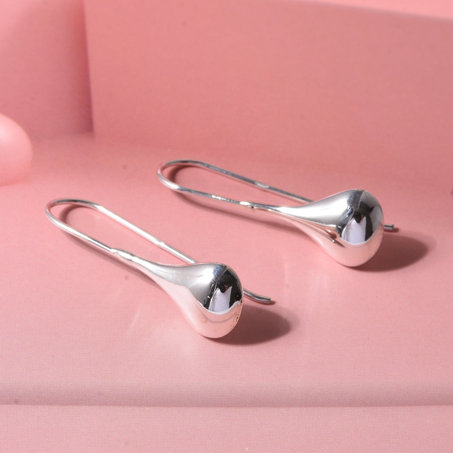 Long Teadrop Earring in Sterling Silver V32349667 3