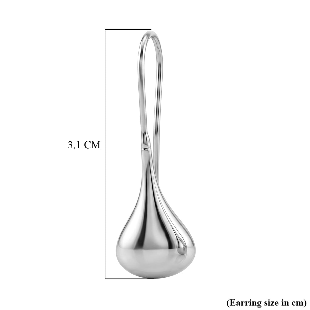 Sterling Silver Drop Earring with Hook_8620475_4