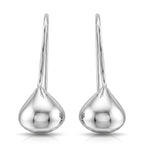 Closeout Deal - Sterling Silver Drop Earring with Hook_8620476
