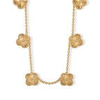 EverTrue in 18K YG Plating Station Necklace (Size - 20) Pure : Natural : Bronze : Standard Mix Metal_8620691