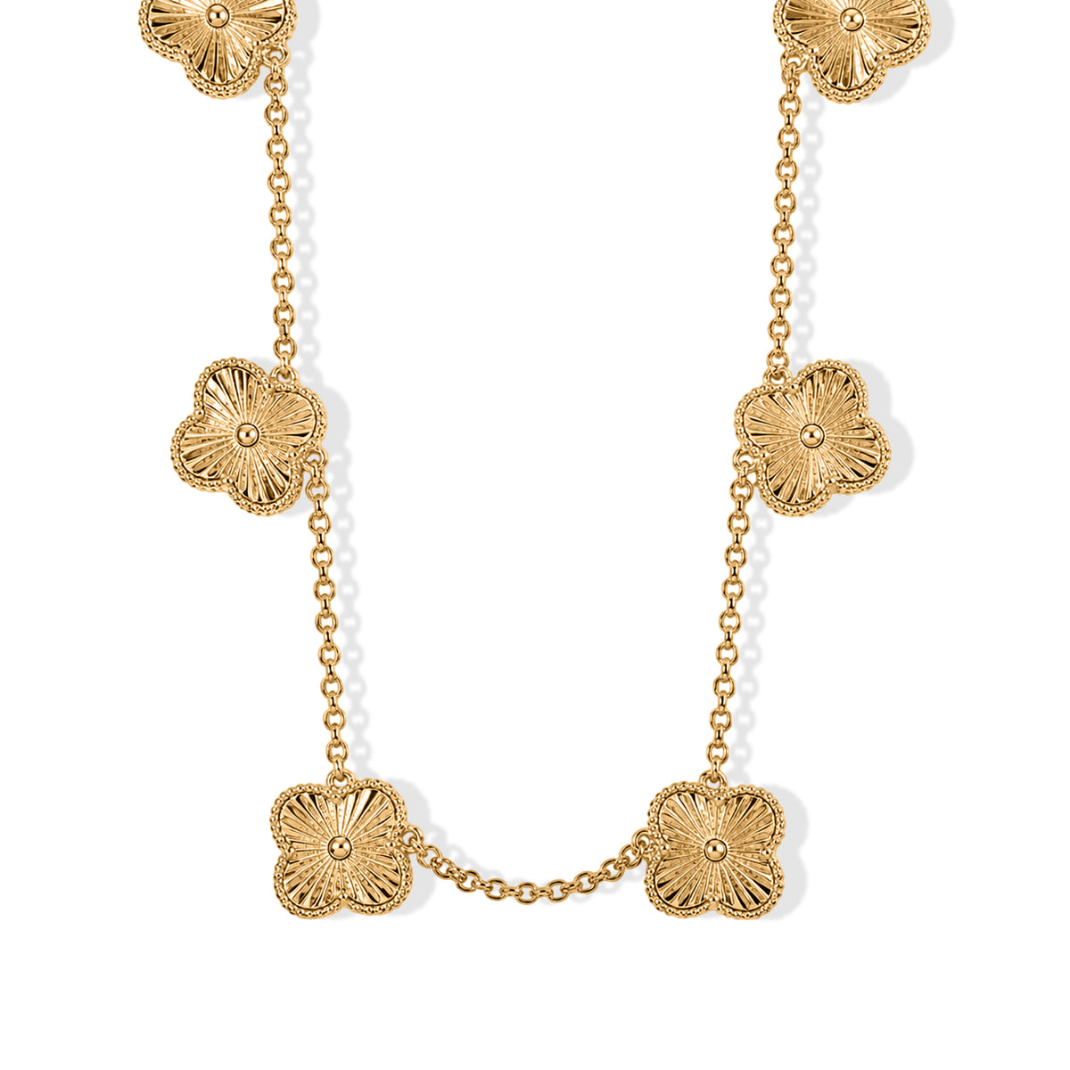 EverTrue Bronzella Collection - Station Necklace (Size - 20) in Yellow Gold Tone 8620691 0