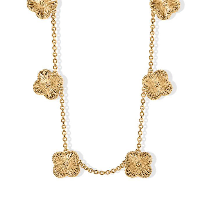Bronzella Collection - Station Necklace (Size - 20) in 18K Gold Plating 25.80 Gms 8620691 1