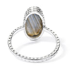 Labradorite Solitaire Ring Sterling Silver  4.429  Ct._8620771_4
