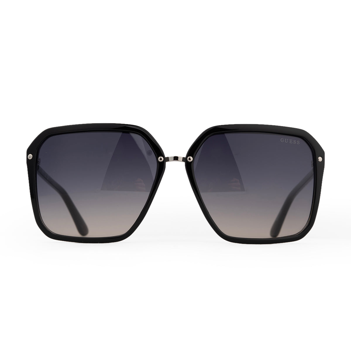 GUESS Ladies Black Square Sunglasses 8622509 3