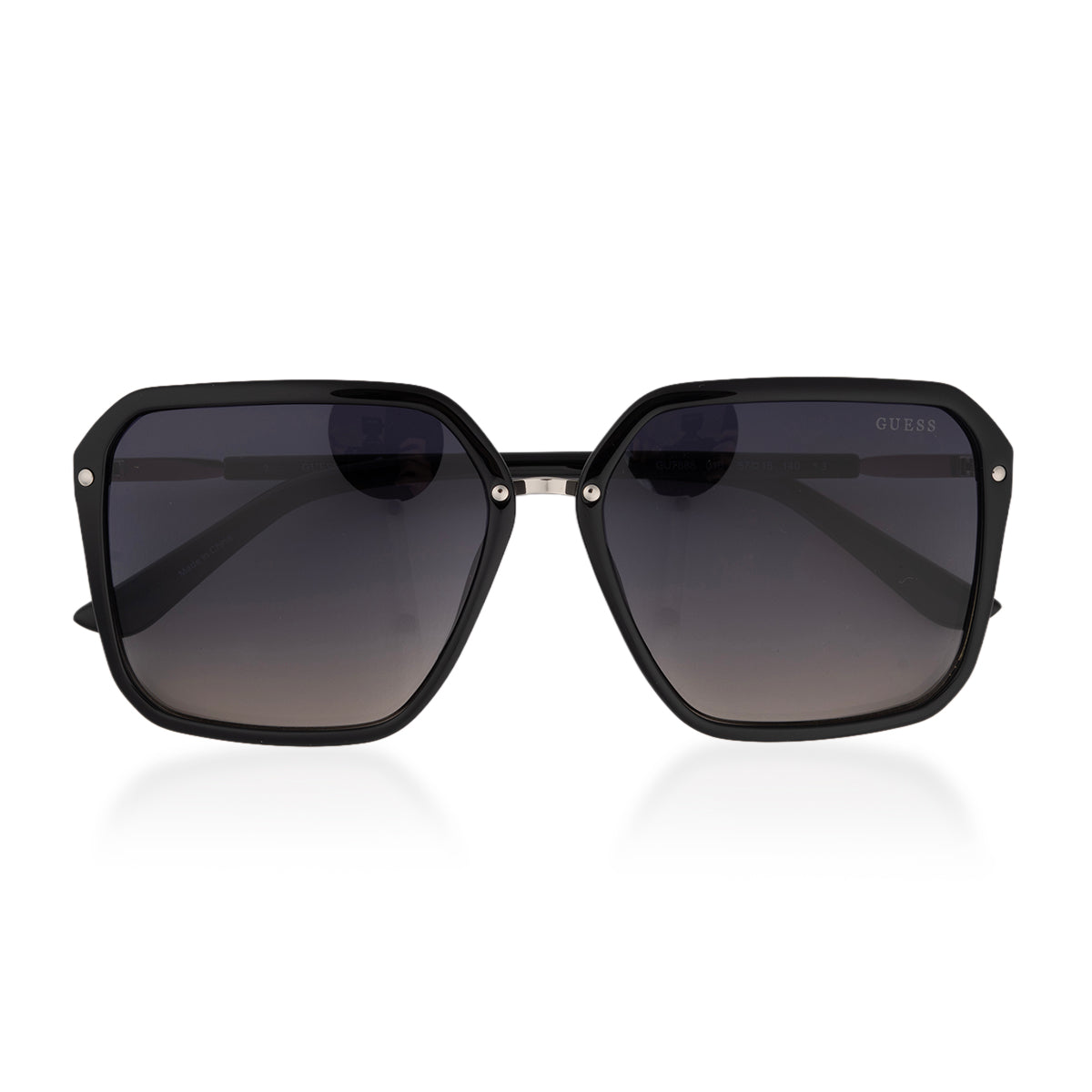 GUESS Ladies Black Square Sunglasses 8622509 4