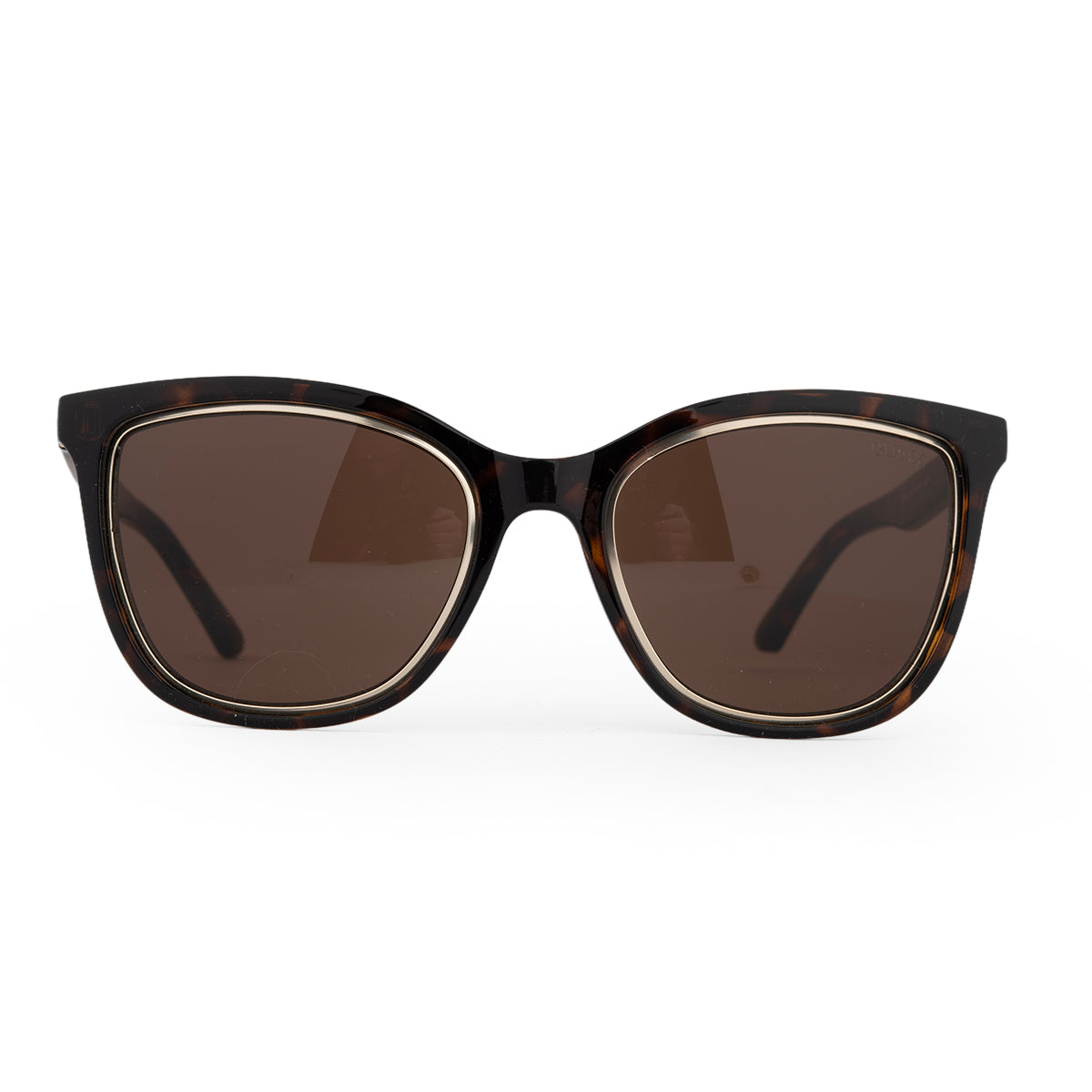 GUESS - Ladies Square Tortoise Sunglasses 8622511 1