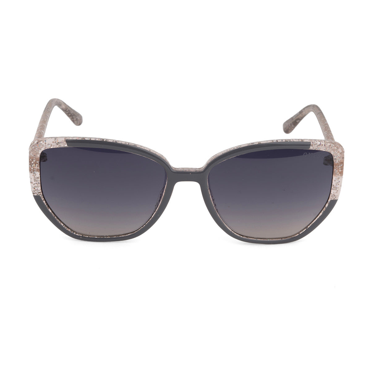 GUESS - Ladies Square Grey &amp; Gold Sunglasses V32515188 0