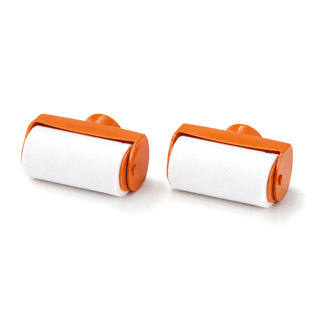 Livmore Set of 2 Anti-Slip Rug & Carpet Gel Coatings with Application Brush (2 x 300g) - Orange & White_8623763_5