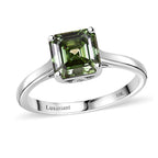 Luxuriant 10K White Gold VS Lab Grown Green Diamond EF, VS Solitaire Ring, Gold Wt.2.25 Gms  2.000  Ct._8623871