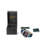 Gamages Of London Limited Edition Hand Assembled Armada Mecha Quartz 3ATM Water Resistant Watch With Genuine Leather Strap (With 5 Year Warranty) - Blue_8625165_3