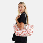PU Patterned Tote Bag (Size 34x14x26 ) - Red_8625224_1