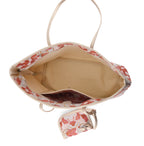 PU Patterned Tote Bag (Size 34x14x26 ) - Red_8625224_5