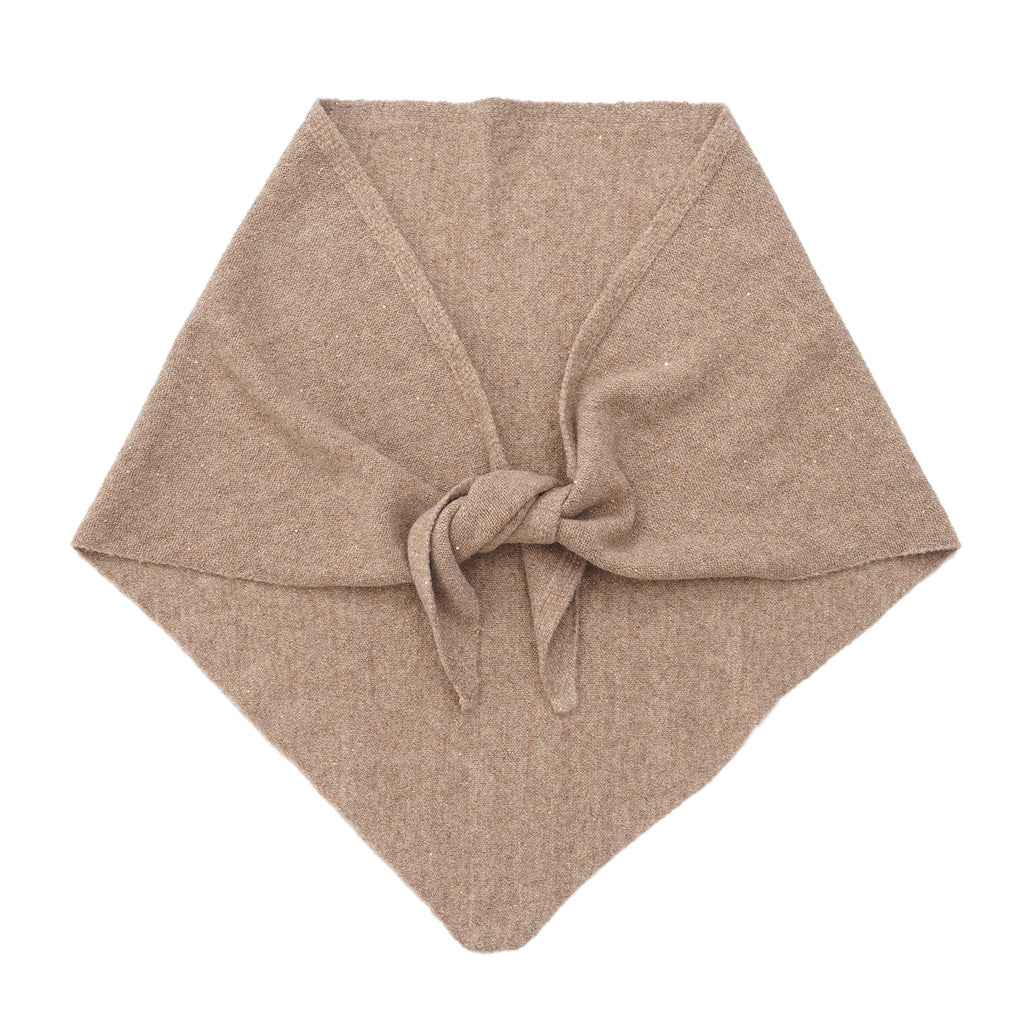 La Marey Patterned Shawl (Size - One Size) - Khaki_8626249_4