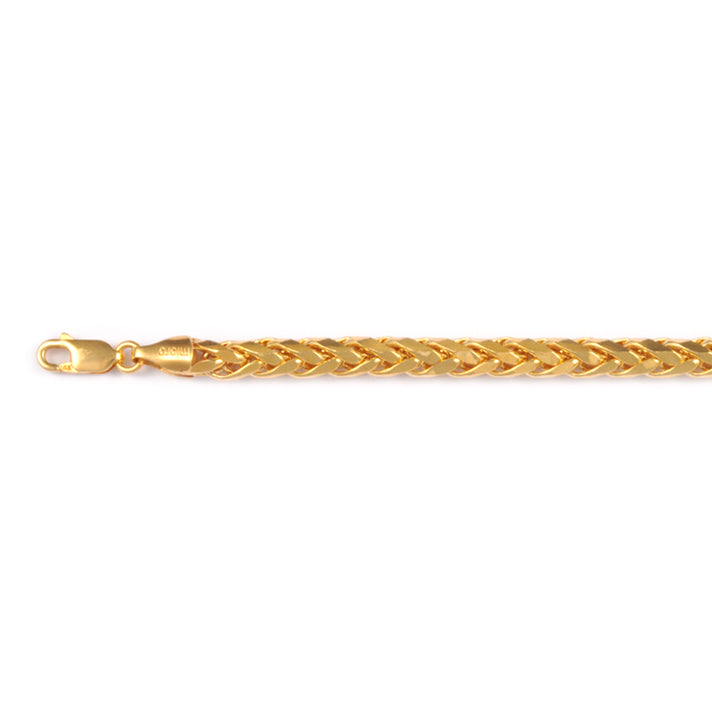 9K Yellow Gold 2MM Spiga Chain with Lobster Clasp 22 Inch, 35.98 Gms 8626592 1
