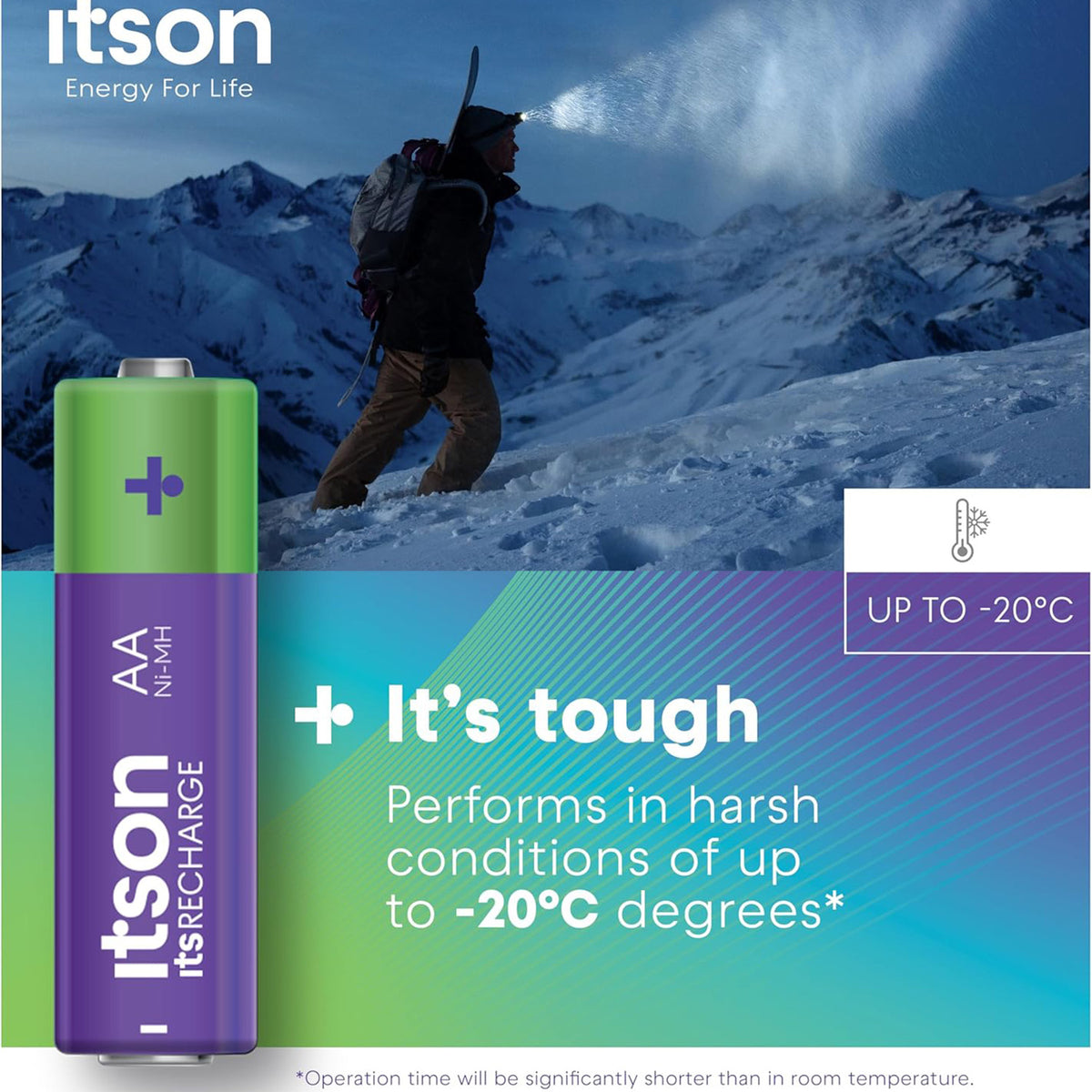 ITSON Pack of 4 - Recharge Pro AAA Rechargeable Batteries - 930mAh Rechargable 500 times! V32519512 5