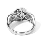 EverTrue White Zircon Fancy Ring Pure Yellow Brass  1.352  Ct._8627494_3
