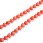 Bamboo Coral  Necklace (Size - 20) in Yellow Gold Plated Sterling Silver with Magnetic Lock_8627510_2