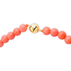 Bamboo Coral  Necklace (Size - 20) in Yellow Gold Plated Sterling Silver with Magnetic Lock_8627510_3