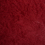 LIVMORE Patterned Blanket (Size 180x1 cm) - Burgundy_8627538_2