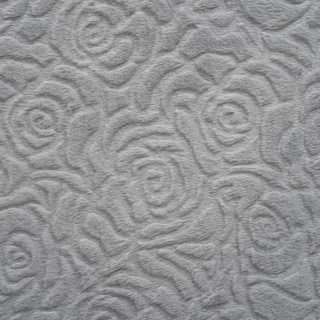 LIVMORE Patterned Blanket (Size 180x1 cm) - Silver Grey_8627551_2