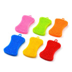LIVMORE Set of 6 Multi-Functional Kitchen Dishwashing & Pot Scrubbing Brushes_8627579